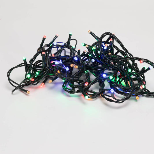 100 Luces Navideñas Led Multicolor Mica