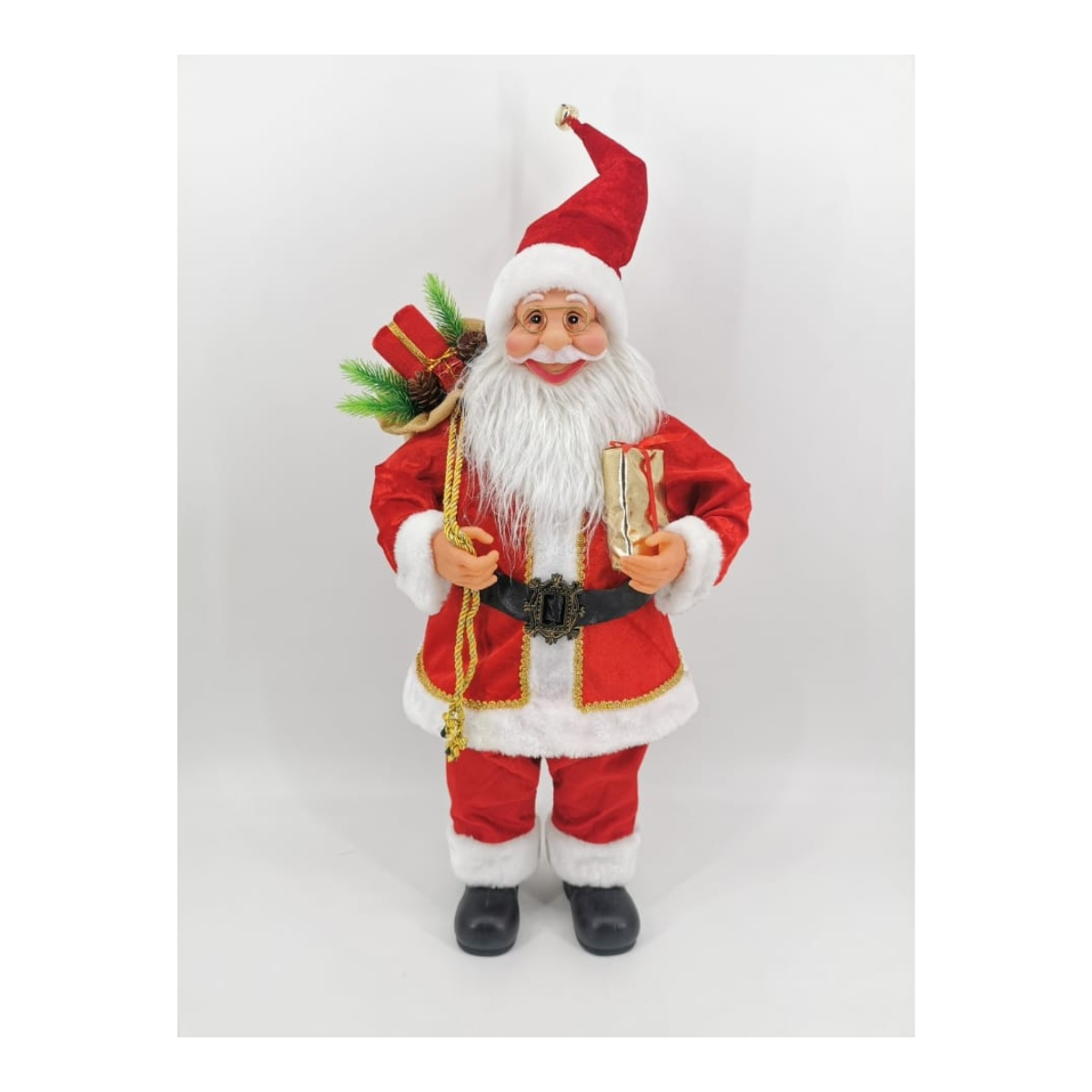 Santa Claus navideño a escala de 60 cm